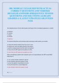 JBL MODULE 3 EXAM 2025 WITH ACTUAL  CORRECT QUESTIONS AND VERIFIED  DETAILED ANSWERS &vert;FREQUENTLY TESTED  QUESTIONS AND SOLUTIONS &vert;ALREADY  GRADED A&plus;&vert;LATEST UPDATE&vert;GUARANTEED  PASS