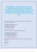JBL MODULE 1 EXAM 2025 WITH ACTUAL  CORRECT QUESTIONS AND VERIFIED  DETAILED ANSWERS &vert;FREQUENTLY TESTED  QUESTIONS AND SOLUTIONS &vert;ALREADY  GRADED A&plus;&vert;LATEST UPDATE&vert;GUARANTEED  PASS