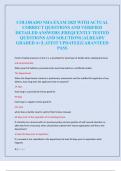 COLORADO NHA EXAM 2025 WITH ACTUAL  CORRECT QUESTIONS AND VERIFIED  DETAILED ANSWERS &vert;FREQUENTLY TESTED  QUESTIONS AND SOLUTIONS &vert;ALREADY  GRADED A&plus;&vert;LATEST UPDATE&vert;GUARANTEED  PASS 