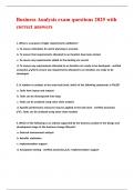 BCS Foundation Business Analysis bundled Exams