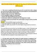 HESI PN EXIT MED SURG EXAM 2025&sol;2026 &ndash; Complete Exam Version V6 with Verified Questions and Answers