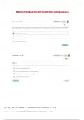 RN ATI PHARMACOLOGY EXAM 2024 &lpar;60 Questions&rpar;