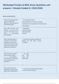 Mississippi Practice & REAL Exam Questions and answers &sol; Already Graded A&plus; 2025&sol;2026 