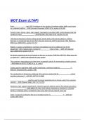 MOT Exam &lpar;LTAP&rpar; Questions with correct Answers 2025&sol;2026&lpar; A&plus; GRADED 100&percnt; VERIFIED&rpar;&period;