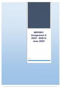 MIP2601 Assignment 2 &lpar;COMPLETE ANSWERS&rpar; 2025 - DUE12 June 2025&period;