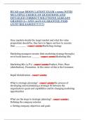 BUAD 332-MOON LATEST EXAM 1 2025 WITH MULTIPLE CHOICE OF QUESTIONS AND DETAILED CORRECT SOLUTIONS ALREADY GRADED A&plus; AND 100&percnt; GUARANTEE PASS &lpar;JUST RELEASED&excl;&excl;&excl;&excl;&excl;&excl;&excl;&excl;&excl;&rpar;