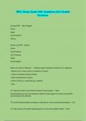 IPAC&colon; Midterm exam&sol; Questions with Definitive Solutions Guaranteed  100&percnt; Pass 