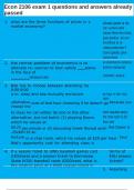 Econ 2106 exam 1 questions and answers already passed