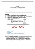 AIN1501 ASSESSMENT 5 SEM 1 OF 2025 &lpar;BOTH QUESTION 1 AND 2&rpar; WITH EXCEL EXPECTED SOLUTIONS