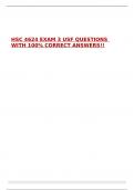 HSC 4624 EXAM 3 USF QUESTIONS WITH 100&percnt; CORRECT ANSWERS&excl;&excl;