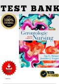TEST BANK for Gerontologic Nursing&comma; 6th Edition by Sue E&period; Meiner Jennifer J&period; Yeager &vert; ALL CHAPTERS &vert; 2025 UPDATE &vert; VERIFIED&excl;