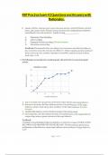 RBT Practice Exam &num; 2 Questions and Answers with Rationales&period;