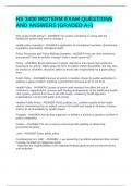 HS 3400 MIDTERM EXAM QUESTIONS AND ANSWERS &lpar;GRADED A&plus;&rpar;