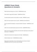 AIRWAY Exam Study Questions & Answers