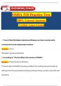 OSHA 510 Practice Test &vert; 100&percnt; Correct Answers &vert; Verified &vert; Latest 2025&sol;2026 Version