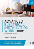 ADVANCED ELECTRICAL INSTALLATION WORK 9TH EDITION