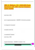 HIM 370 EXAM PACKAGE DEAL QUESTIONS AND VERIFIED DETAILED ANSWERS &vert; 100&percnt; GUARANTEED PASS &vert; ALREADY GRADED A&plus;