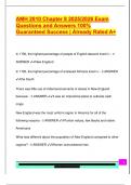 AMH 2010 Chapter 8 2025&sol;2026 Exam  Questions and Answers 100&percnt;  Guaranteed Success &vert; Already Rated A&plus;