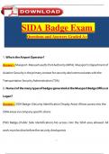SIDA Badge Exam Questions and Answers 2025&sol;2026  Graded A&plus;