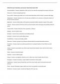 NUSA 401 exam 5 Questions and Answers Fully Solved Latest 2025