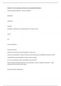 NUSA 207 - Exam 1 Questions and Answers Latest Update 2025 Rated A&plus;