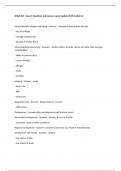 NUSA 203 - Exam 2 Questions and Answers Latest Update 2025 Graded A&plus;