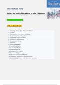 Society&colon; The Basics &ndash; 16th Edition by John J&period; Macionis &ndash; Complete Test Bank for Chapters 1&ndash;17