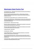 Washington State Practice Test Questions with correct Answers 2025&sol;2026&lpar; A&plus; GRADED 100&percnt; VERIFIED&rpar;&period;