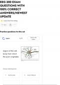 EEG 200 EXAM QUESTIONS WITH 100&percnt; CORRECT ANSWERS&sol;NEWEST UPDATE