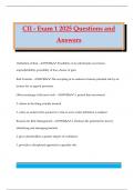 CII Bundled Exams 2025 Questions and Answers 