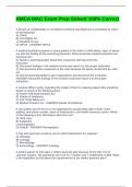 AMCA MAC Exam Prep Solved 100&percnt; Correct