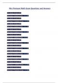 Ntn Fireteam Math Exam Questions and Answers