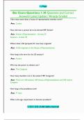 Bar Exam Questions 1-30 Questions and Correct  Answers&sol; Latest Update &sol; Already Graded 