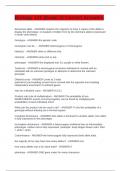 Biology 121 &lpar;Exam 2&rpar; Correct Answers
