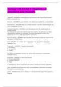 Biology 121 EXAM 1 Chapters 1-3 Questions and Answers