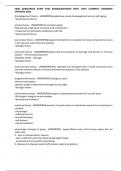 HESI GERIATRICS EXAM TEST BANKQUESTIONS WITH 100&percnt; CORRECT ANSWERS UPDATED 2024