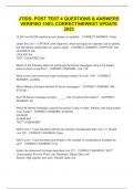 JTIDS- POST TEST 4 QUESTIONS & ANSWERS VERIFIED 100&percnt; CORRECT&sol;NEWEST UPDATE 2025