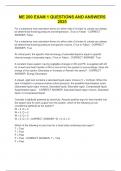 ME 200 Exam 1 questions and answers 2025