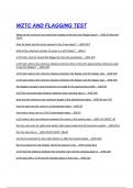 WZTC AND FLAGGING TEST QUESTIONS WITH CORRECT ANSWERS 2025&sol;2026&lpar; A&plus; GRADED 100&percnt; VERIFIED&rpar;&period;
