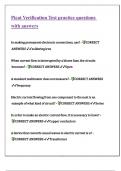 Picat Verification Test practice questions with answers