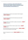 Mobile Crane NCCER Exam 2025 UPDATE&sol;PRACTICE QUESTIONS AND CORRECT VERIFIED ANSWERS&lpar;complete solutions&rpar;ASSURED SUCCESS&sol;GRADED A&plus;&excl;&excl;&excl;