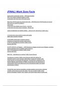 &lpar;FINAL&rpar; Work Zone Facts Exam Questions with correct Answers 2025&sol;2026&lpar; A&plus; GRADED 100&percnt; VERIFIED&rpar;&period;