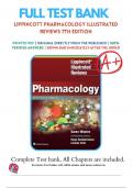 Test Bank For Lippincott Illustrated Reviews: Pharmacology 7th Edition by Karen Whalen | 9781496384133 | Chapter 1-48 |All Chapters with Answers and Rationals