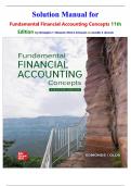Solution Manual for  Fundamental Financial Accounting Concepts 11th Edition by Christopher T&period; Edmonds&comma; Mark A&period; Edmonds and Jennifer E&period; Edmonds Latest Guide Recommended