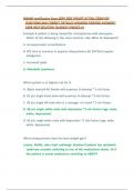PMHNP certification Exam  Updated Actual Exam Questions & Verified Answers&comma; 100&percnt; Guaranteed Pass