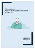 OTP22 Toepassen van persoonlijkheidstheoretische modellen
