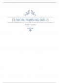 Ultimate Nursing Test Bank & Clinical Skills Guide&colon; 100&percnt; Verified Q&A&comma; Holistic Care&comma; EBP & Nursing Process &lpar;2024&rpar;