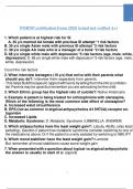 PMHNP certification Exams 2025 &lpar;NURS 752&rpar; 2 Exams Versions Complete A&plus; Guide &vert;&vert;100&percnt; Guaranteed Pass