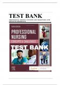 Test Bank For Professional Nursing 10th Edition by Beth Black &vert; Chapter 1-16 &vert; All Chapters with Answers and Rationales
