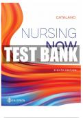 TEST BANK for Nursing Now Today's Issues&comma; Tomorrows Trends 8th Edition By Joseph T&period; Catalano Chapter 1-30 Complete &vert; 100 &percnt; Verified